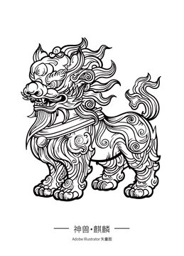神獸麒麟獅