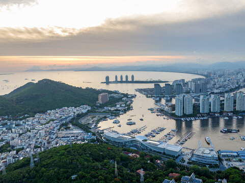 三亞灣夕照