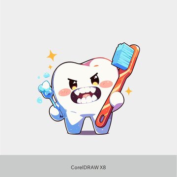 可愛牙齒