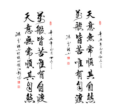 天意無(wú)常道法自然萬(wàn)般皆苦自渡