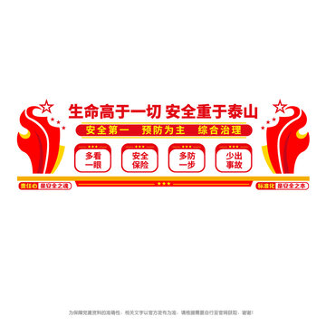 生命至上安全第一