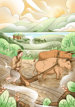 農(nóng)耕圖