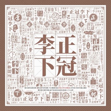 正冠李下