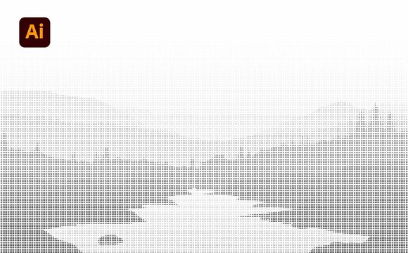 森林沖孔圖案