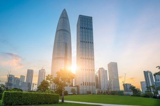 深圳后海金融商務(wù)區(qū)