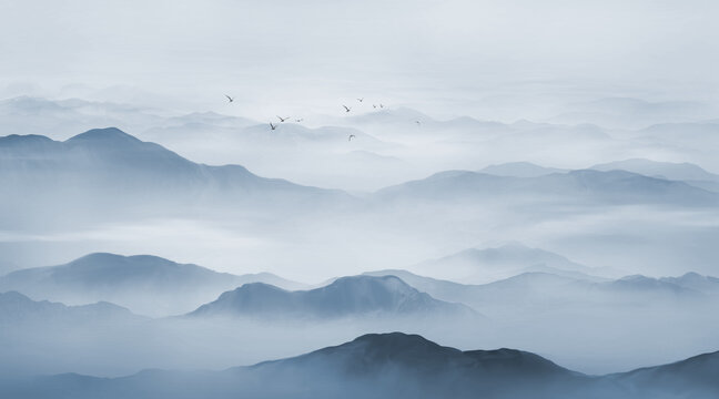 遠山圖