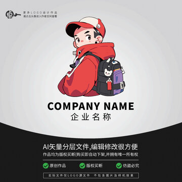 男LOGO卡通潮牌網(wǎng)紅潮玩