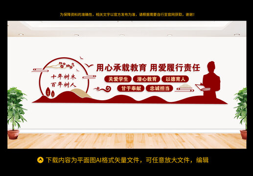 教師辦公室文化墻