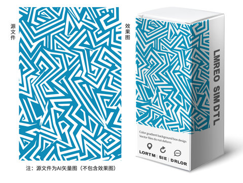 幾何迷宮線條
