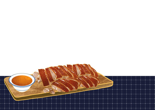 江蘇省特色美食小吃金陵烤鴨