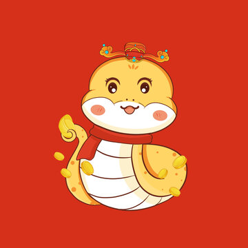 蛇年卡通