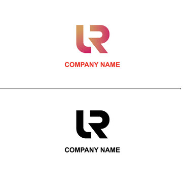 字母LR組合標識LOGO