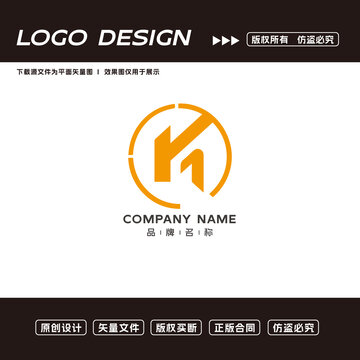 K字母logo創(chuàng)意logo