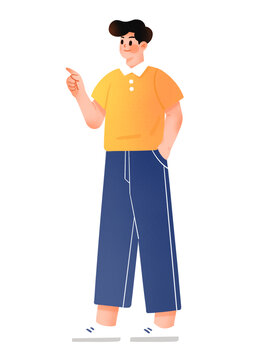 商務(wù)人士插畫