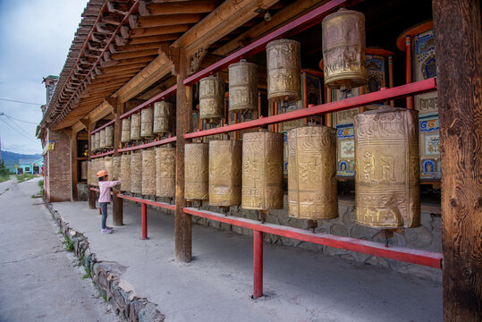 青海省祁連阿柔大寺