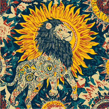 獅子與太陽