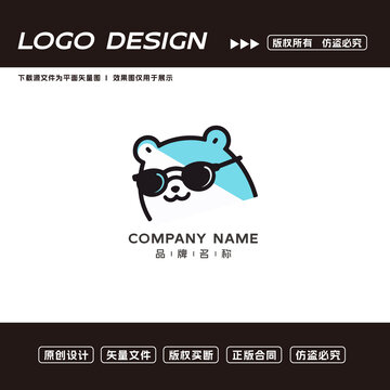 小熊logo標(biāo)志