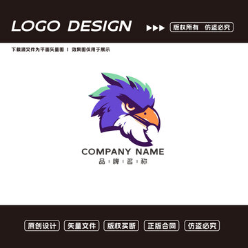 老鷹logo標(biāo)志