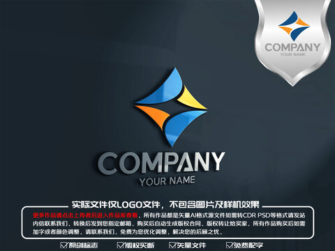 人字創(chuàng)意logo