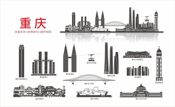 重慶城市剪影
