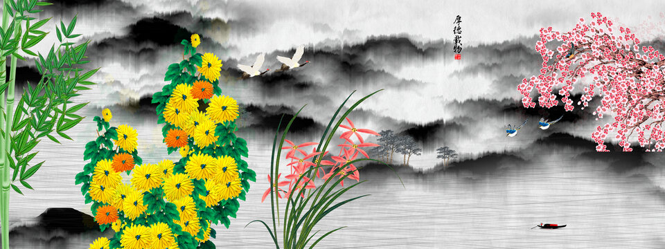 梅蘭竹菊