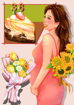 鮮花母親節(jié)婦女節(jié)