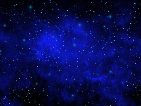藍(lán)色星空背景