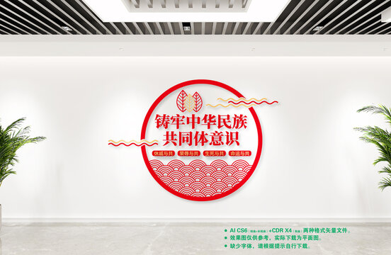 民族團結文化墻