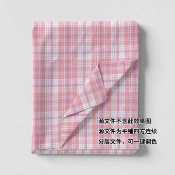 淡雅紫粉白色10cm單循環(huán)格柄
