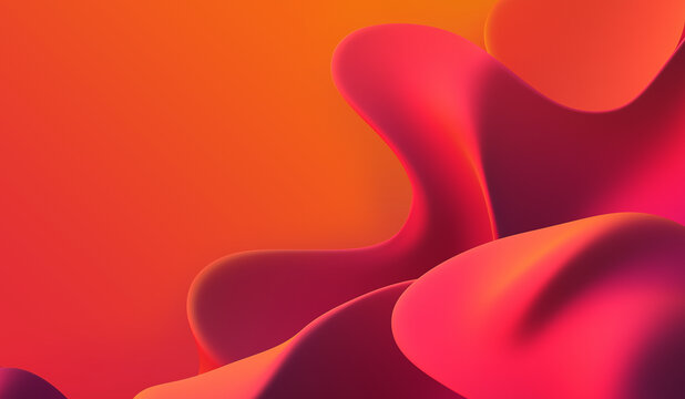 紅色柔和漸變