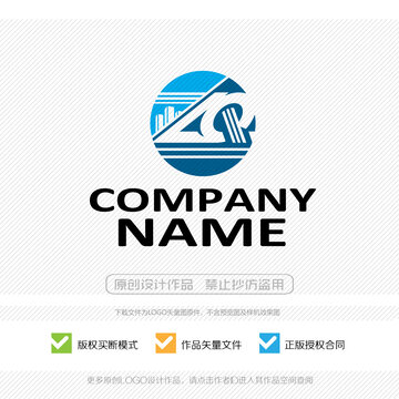 ZQ字母LOGO標志設(shè)計