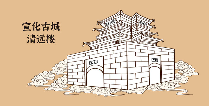 宣化清遠樓