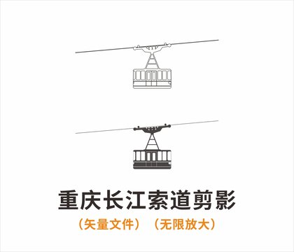 重慶長(zhǎng)江索道剪影