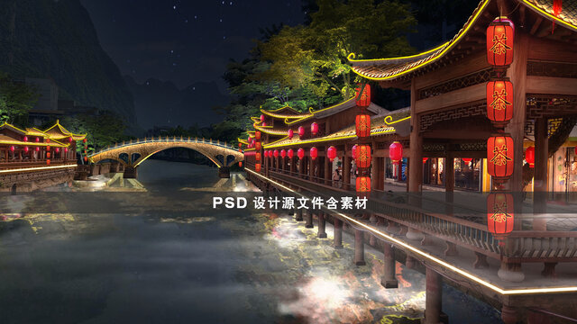 石橋拱橋古建文旅亮化設(shè)計方案