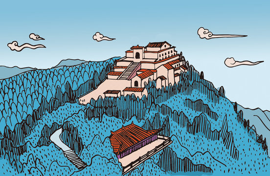 南岳祝融峰
