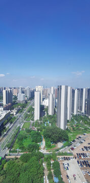 鳥瞰高新高層建筑