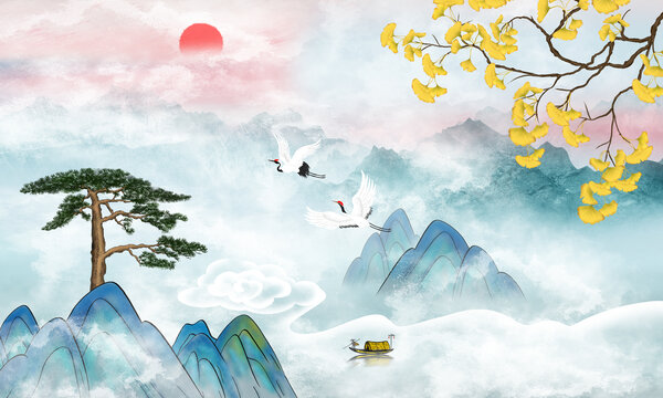 山水