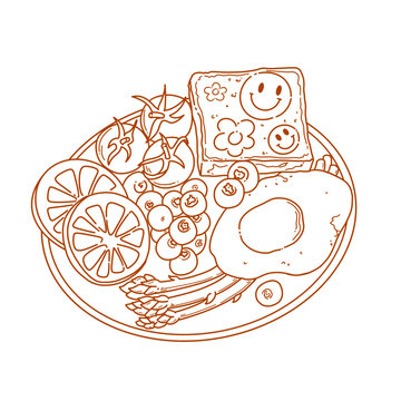 吐司簡(jiǎn)餐