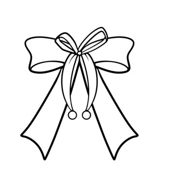 蝴蝶結(jié)線稿