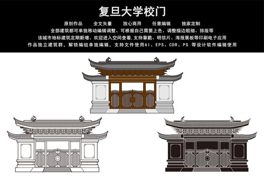 復(fù)旦大學(xué)校門