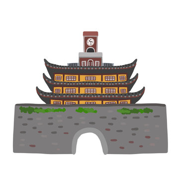 寧波鼓樓元素