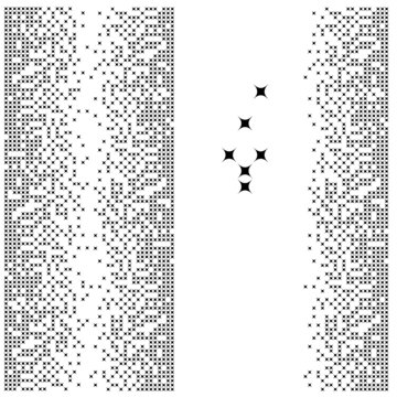 四角星漸變沖孔板