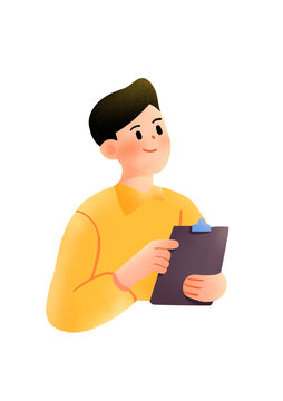 商務人士插畫