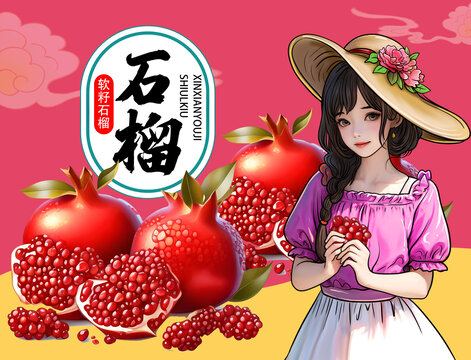 軟籽石榴包裝