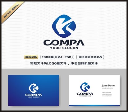 YK字母標志YK字母LOGO