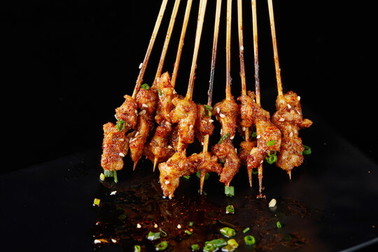 炭烤羊肉串