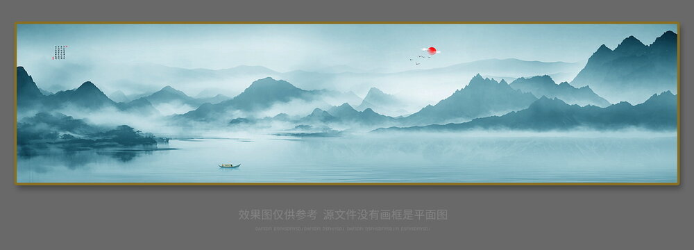 巨幅山水畫