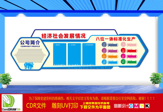 八位一體標(biāo)準(zhǔn)化生產(chǎn)文化墻