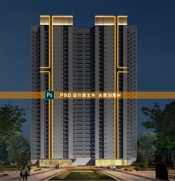 大樓建筑輪廓