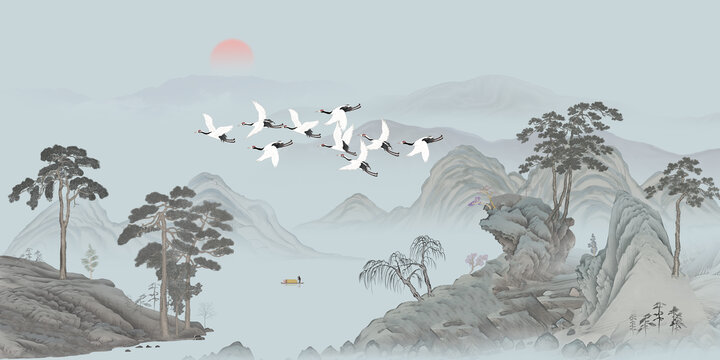 意境山水畫